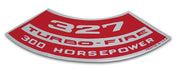 1967-1968 Corvette Decal. Air Cleaner 327/300 - CA-0298-Corvette-Store-Online