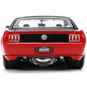 1965-ford-mustang-custom-red-and-black-1-24-diecast-model-car-by-jada