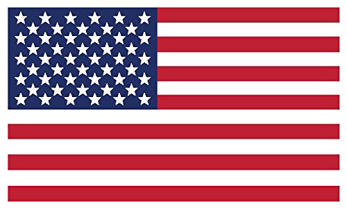 1953-2023 Corvette American Flag Vinyl Decal - Sticks on Inside of Window - CA-204652-Corvette-Store-Online