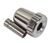 1968-1982 Corvette Clock Knob. Chrome - 1968-76 Reproduction - CA-2062-Corvette-Store-Online