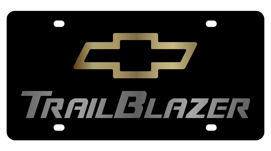 Chevrolet Trail Blazer Acrylic License Plate