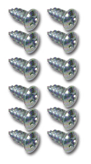 1964-1967 Corvette Windshield Lower Clip Screw Set. Convertible - CA-28395-Corvette-Store-Online