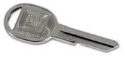 1972-1980 Corvette Key Blank. Oval D (72,76,80) - CA-33942-Corvette-Store-Online