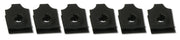1963-1964 Corvette Grille Molding U-Nut Set. 6 Piece - CA-34725-Corvette-Store-Online
