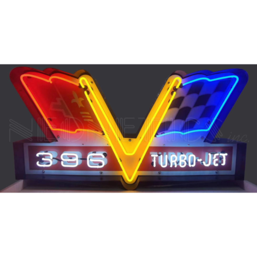 396 Turbo Jet Neon Sign
