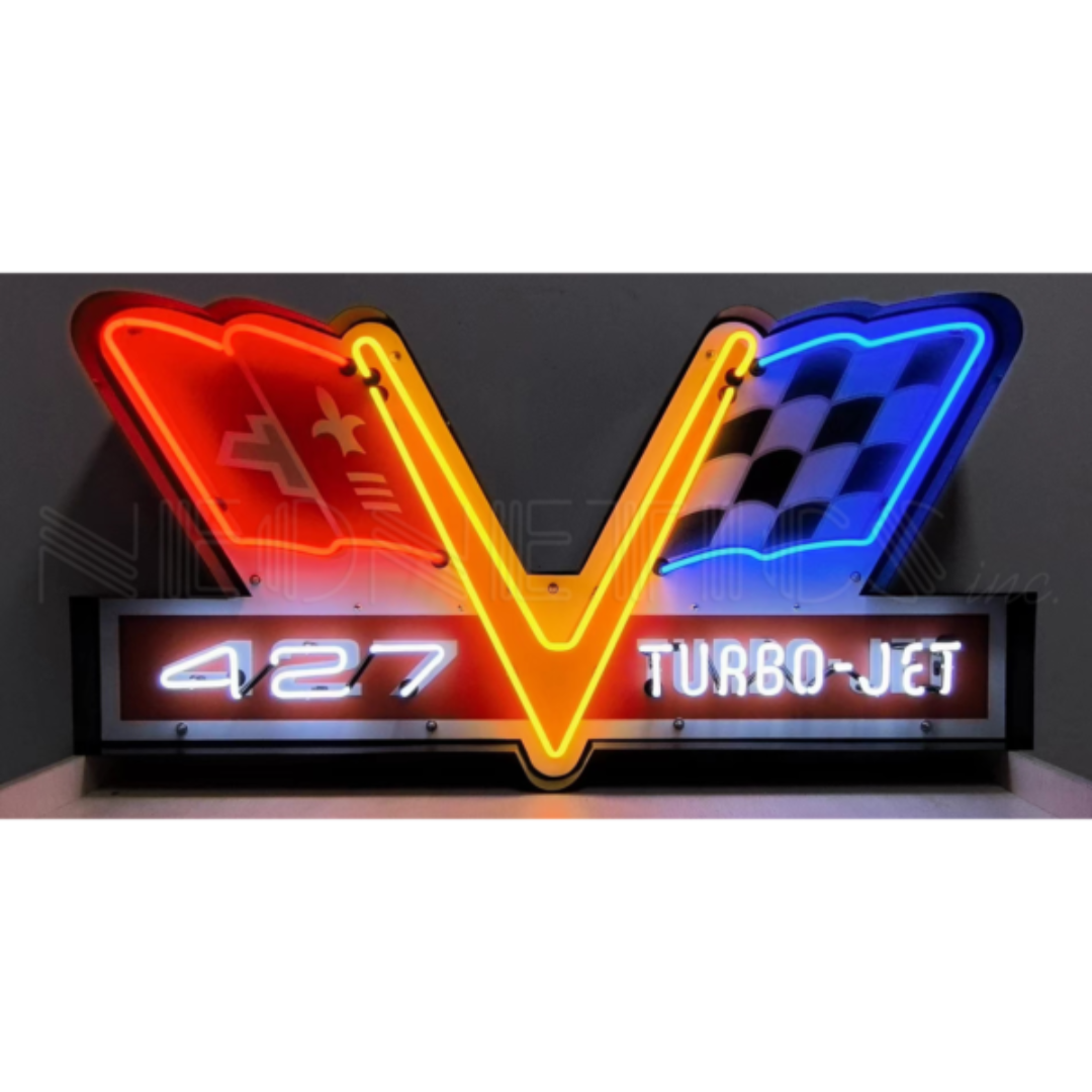 427 Turbo Jet Neon Sign