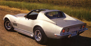 1968-1974 Corvette Side Exhaust Kit - Loud - GM Style Covers - Stainless Pipes - SBC - CA-57999-Corvette-Store-Online