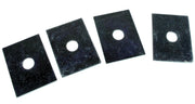 1958-1962 Corvette Bumper Mounting Shim Kit. 4 Piece - 58-62 Front, 58-60 Rear - CA-43733-Corvette-Store-Online