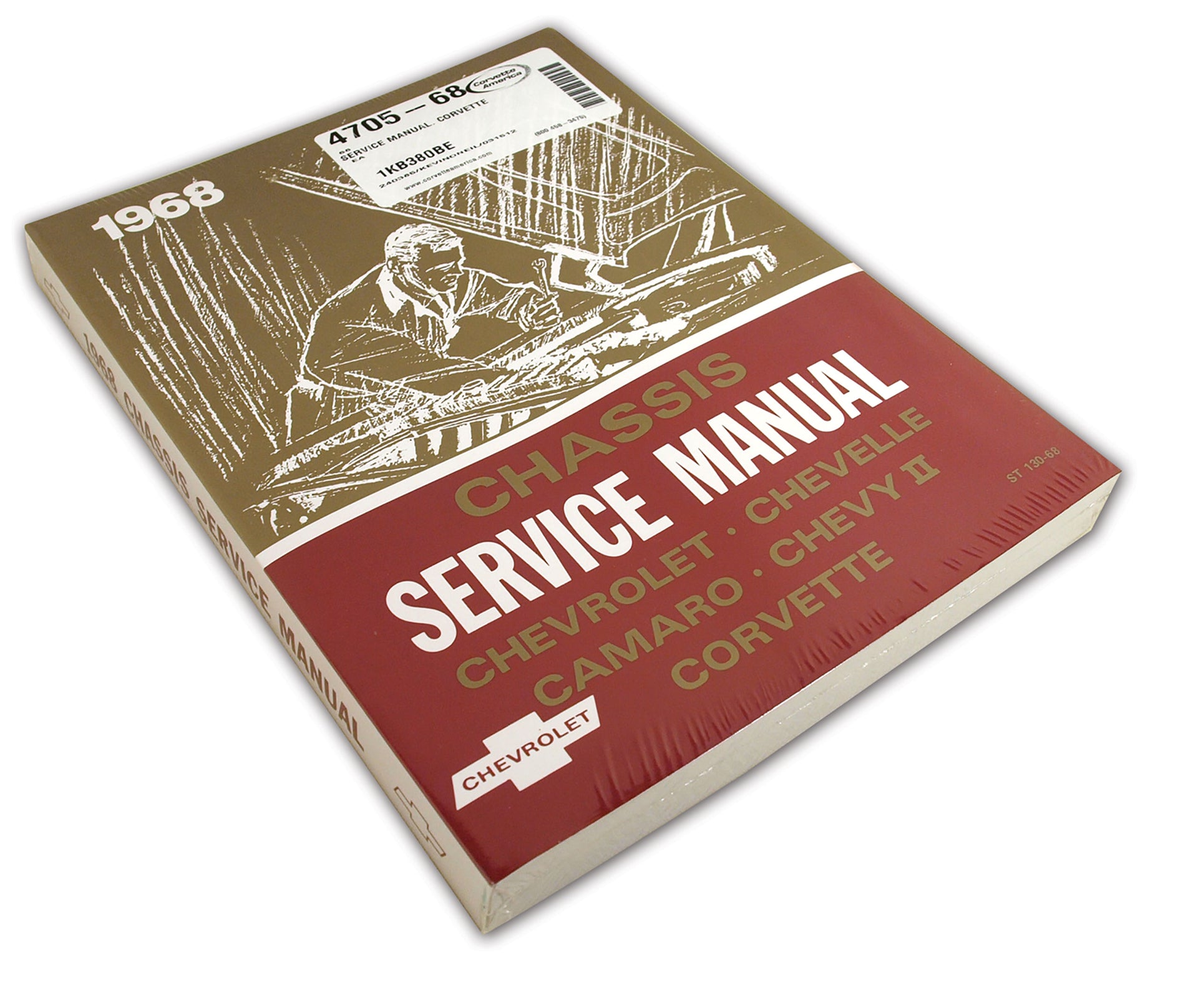 1968-1968 Corvette Service Manual Corvette - CA-470568-Corvette-Store-Online