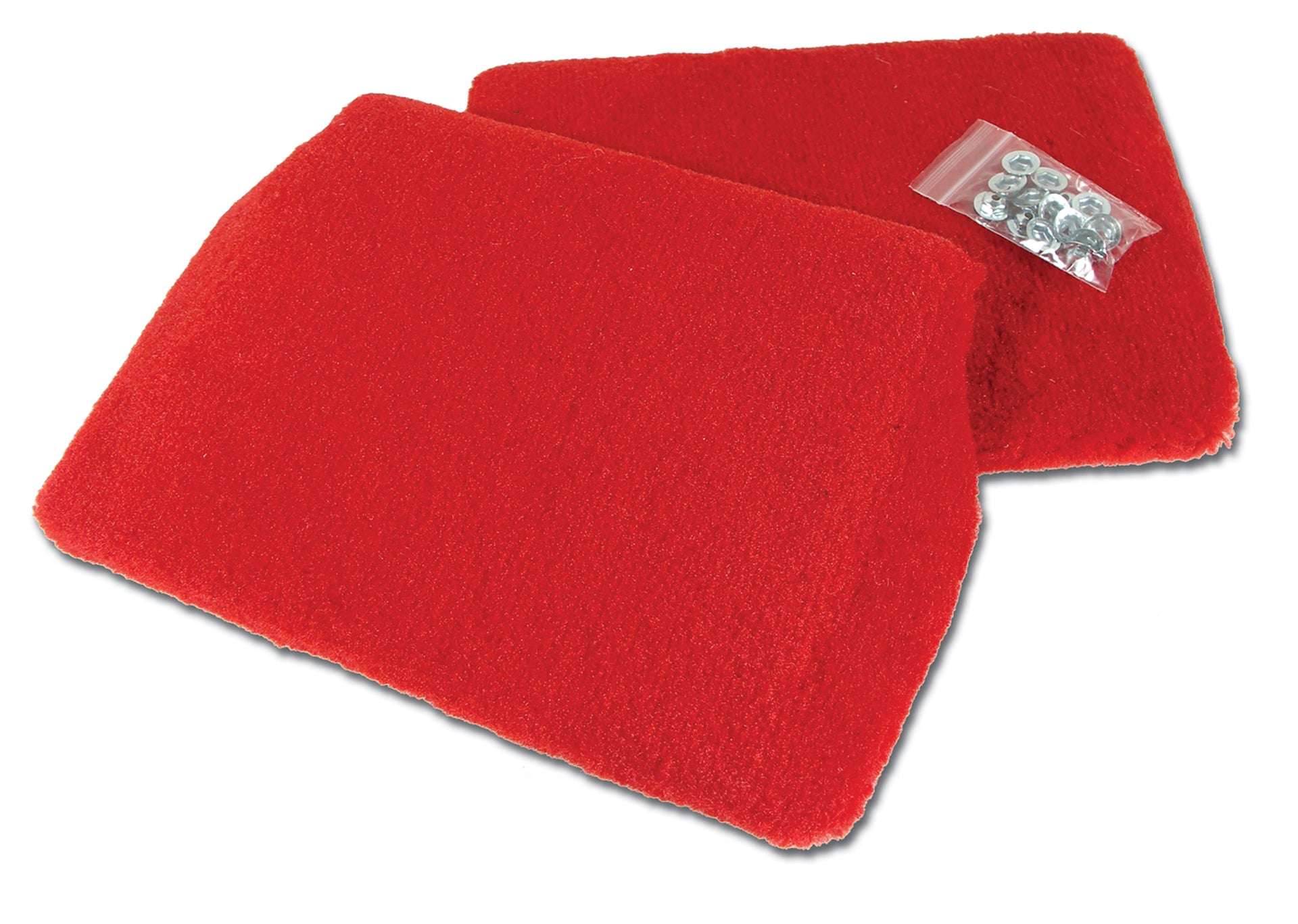 1993-1993 Corvette FRONT SPEAKER COVER ASSYS RED PILE - CA-471785-Corvette-Store-Online