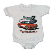 1956-1957 Corvette Onesie Born 2 Cruz - 24month - CA-47915-Corvette-Store-Online