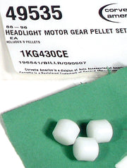 1988-1996 Corvette Headlight Motor Gear Pellet Set - CA-49535-Corvette-Store-Online
