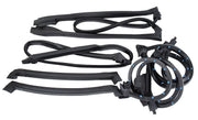 1984-1989 Corvette Weatherstrip Kit - Coupe Body 6 Piece - USA - CA-50516-Corvette-Store-Online