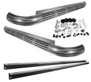 1963-1967 Corvette Side Exhaust Kit - Wild Loud - Aluminized Pipes - BBC W/25" Manifold - CA-57322-Corvette-Store-Online