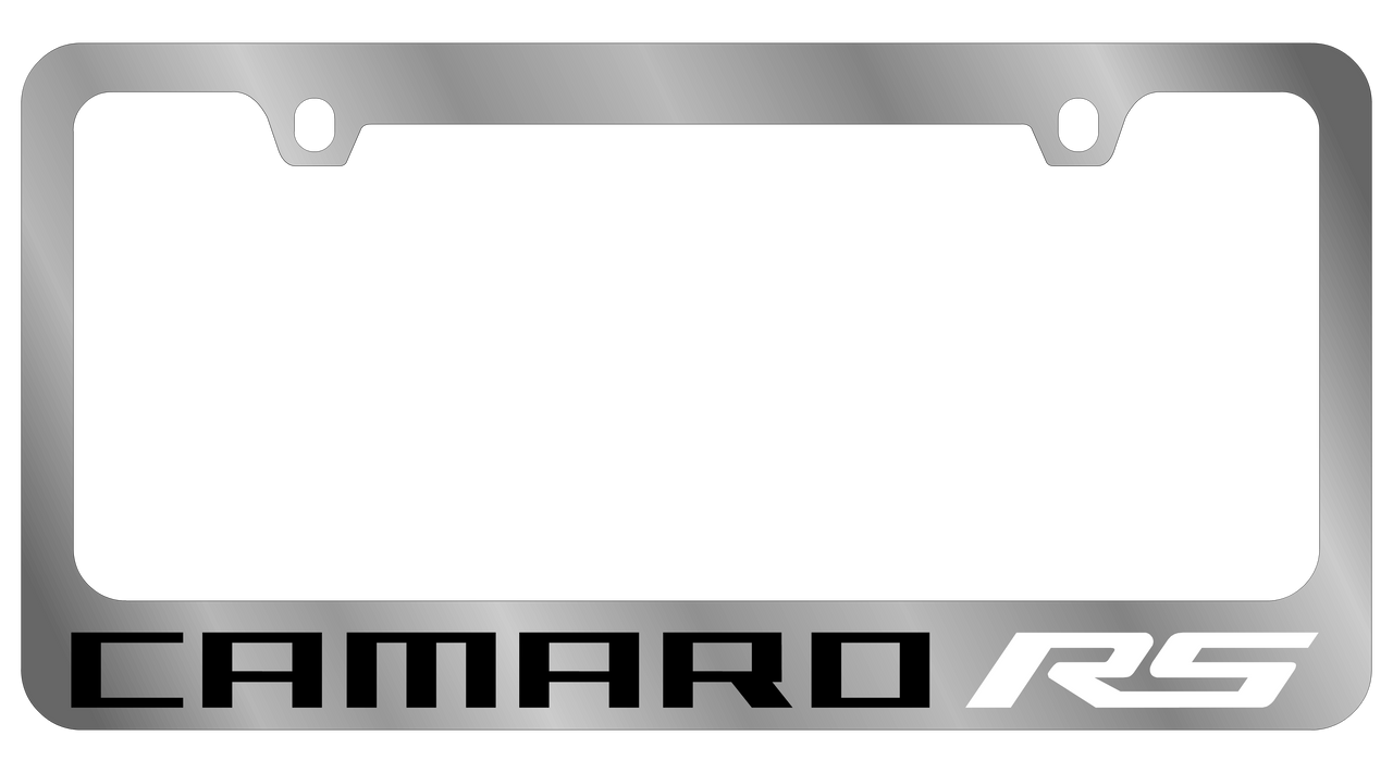 2010 Chevrolet Camaro RS Chrome License Plate Frame