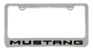 2010 Ford Mustang Chrome License Plate