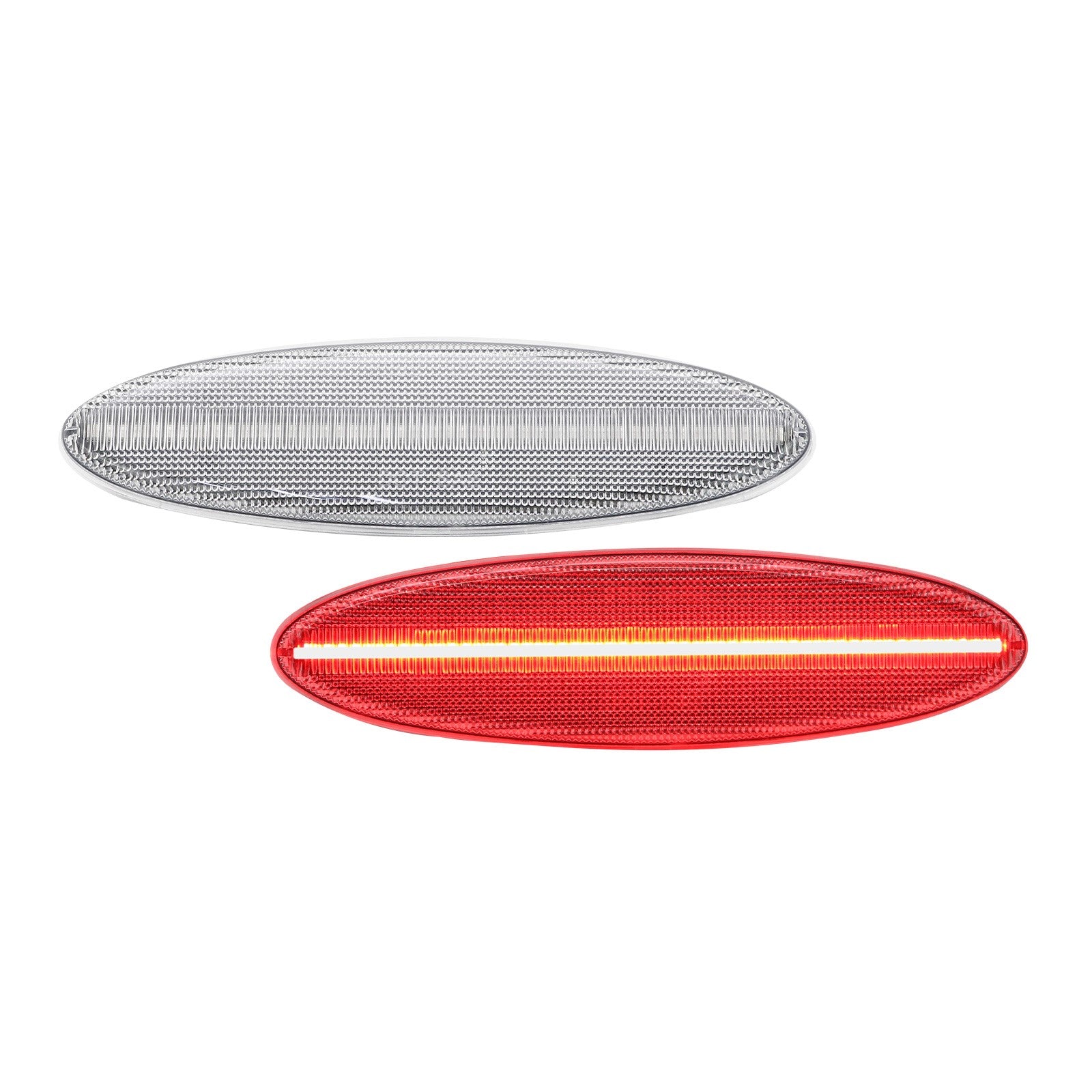 1997-2004 Corvette Clear LED Rear Sidemarker Set - CA-57685-Corvette-Store-Online