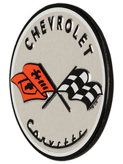 1953-2020 Corvette Magnet - Die Cut Embossed W/Knock Out - Chevrolet Corvette - CA-57856-Corvette-Store-Online