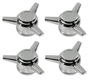 1976-1982 Corvette Knockoff Spinner Kit W/Emblems For YJ8 Aluminum Wheels - CA-57917-Corvette-Store-Online