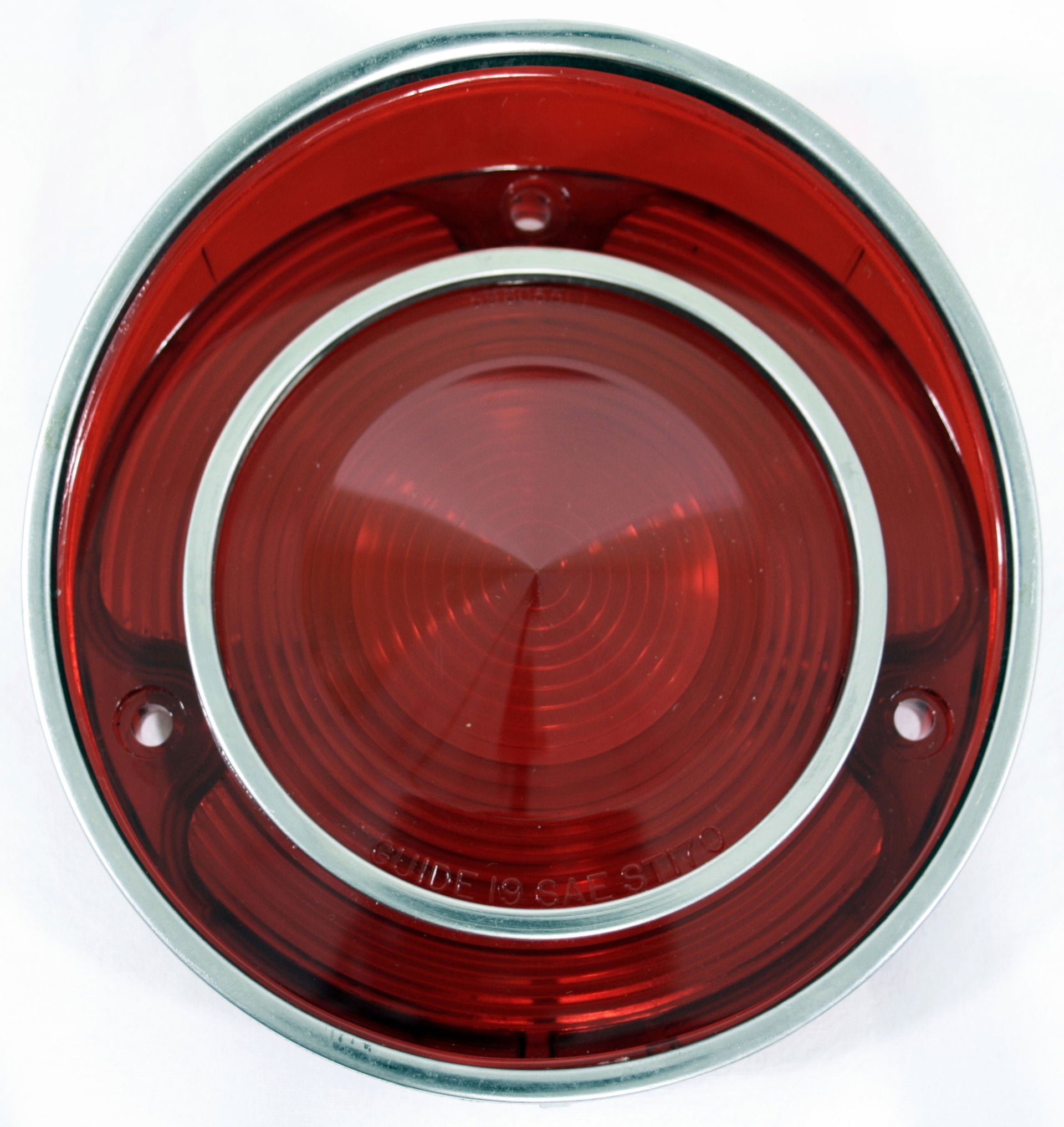 1970-1971 Corvette Tail Light Lens - Thru 1971E With Conical Center - CA-58617-Corvette-Store-Online