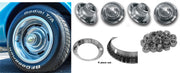 1968-1982 Corvette 15x8 Rally Wheel & Tire Package W/225/70/15 BF Goodrich Radial T/A Tires - CA-58972-Corvette-Store-Online