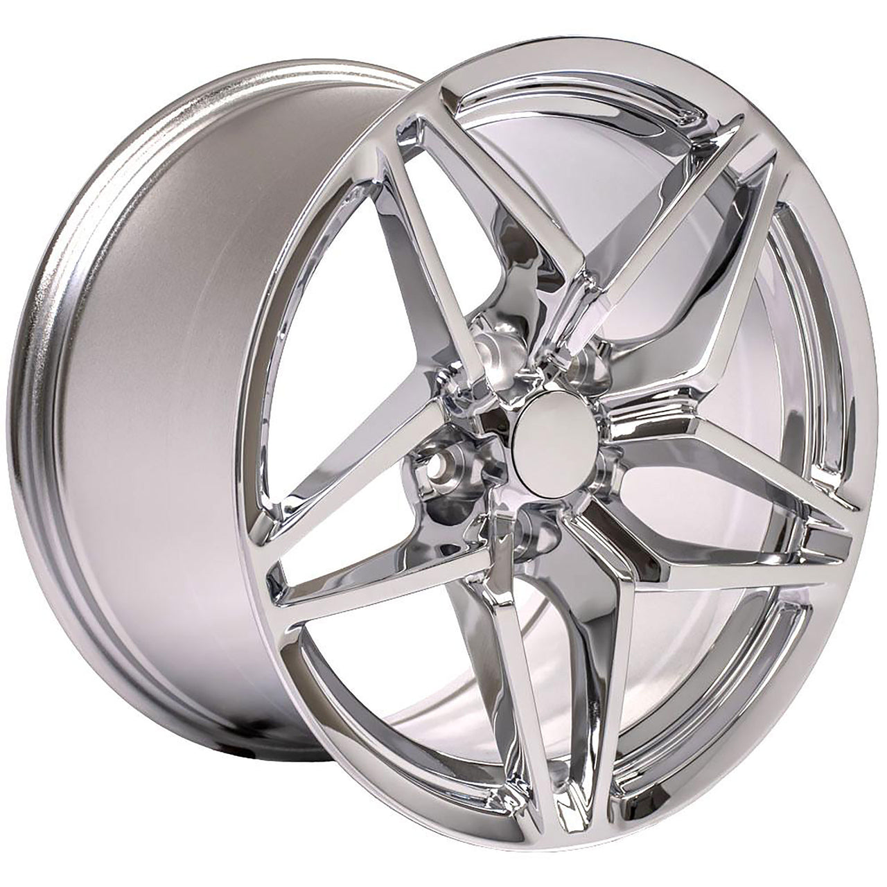 1988-2004 Corvette C7 ZR1 Style Chrome Wheel 18X105 56MM Offset - CA-60640-Corvette-Store-Online