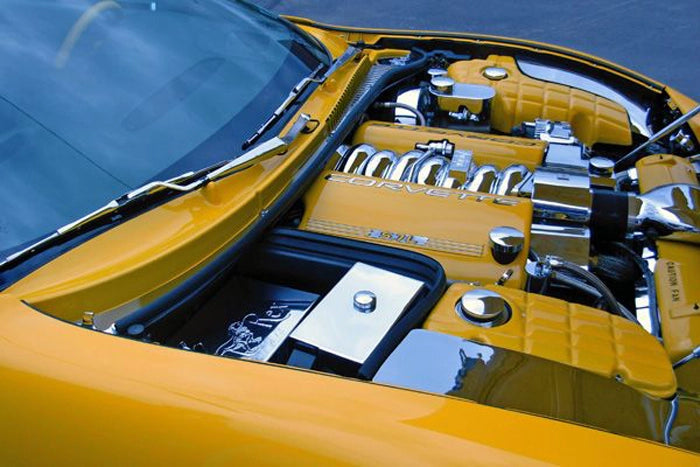 1997-2004 Corvette Colored Underhood Weatherstripping Kit - Blue - CA-72186-Corvette-Store-Online