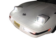 1984-1996 Corvette HID Fog & Headlight Conversion Kit - Projector Lens/White 6000K/55w HL Ballasts - CA-74731-Corvette-Store-Online