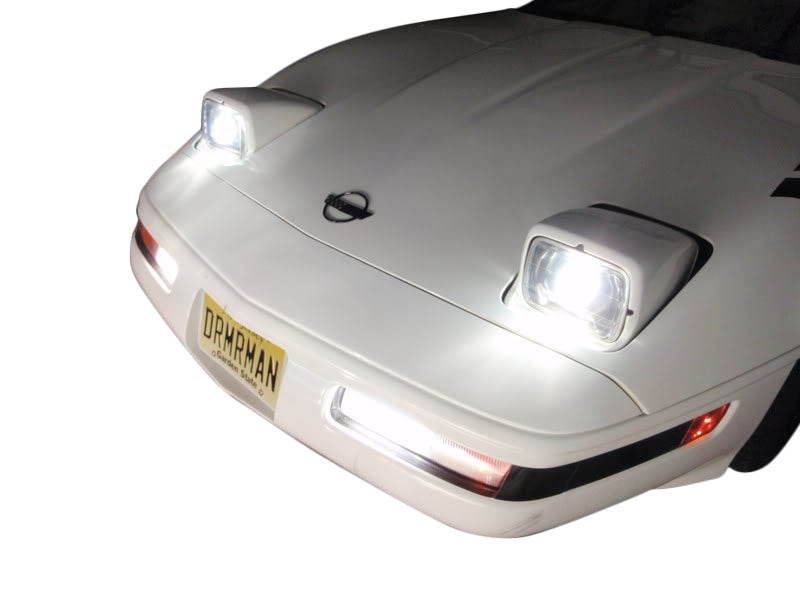 1984-1996 Corvette HID Fog & Headlight Conversion Kit - Projector Lens/White 6000K/55w HL Ballasts - CA-74731-Corvette-Store-Online