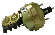 1968-1982 Corvette Booster/Master Combo-1in Bore-327/350/427/454/305 Gold Zinc w/Dual 3/8 Ports - CA-75787-Corvette-Store-Online