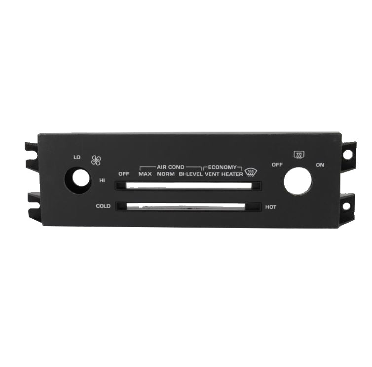 1986-1989 Corvette Electronic Climate Control Face - Coupe & Convertible - CA-75893-Corvette-Store-Online