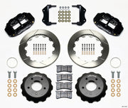 1984-1987 Corvette Forged Narrow SuperLite Big Brake Kit - Front - Black - 13in - Slotted - CA-75962-Corvette-Store-Online