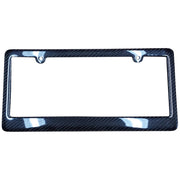 1953-2023 Corvette Carbon Fiber License Plate Frame - Black - CA-76067-Corvette-Store-Online