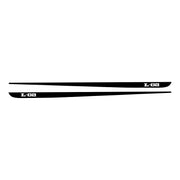 1968-1982 Corvette Hood Stripe Decals - Pair L-82 Gloss Black - CA-78340-Corvette-Store-Online