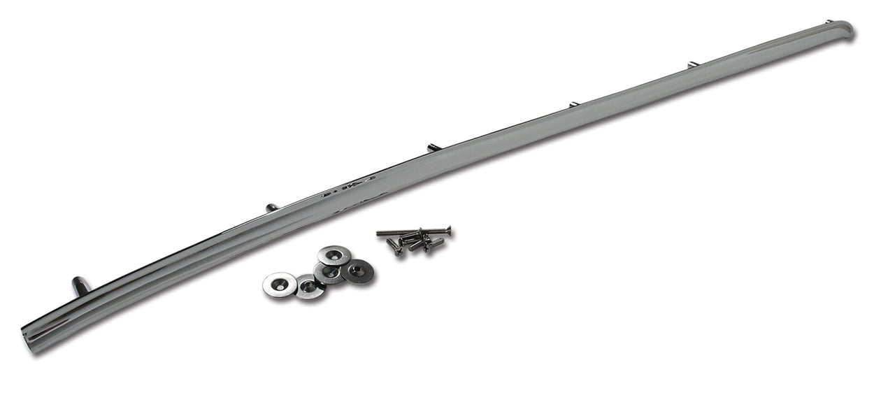 1970-1977 Corvette Door Panel Chrome Trim Strip RH - CA-8991-Corvette-Store-Online