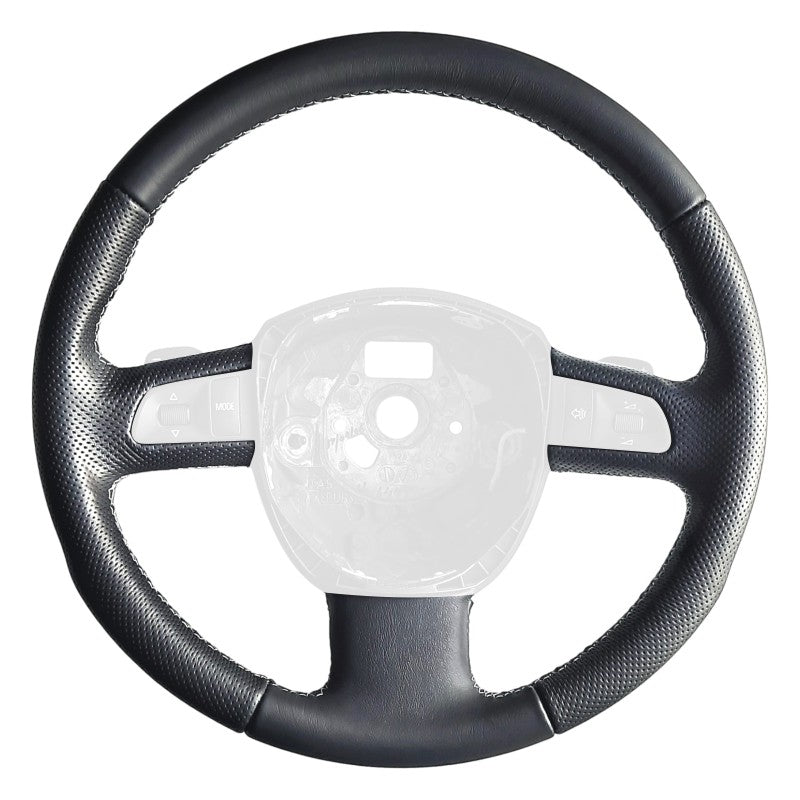 2003-12 Audi A3 Steering Wheel Reupholstery Kit - 3-Spoke Type 2