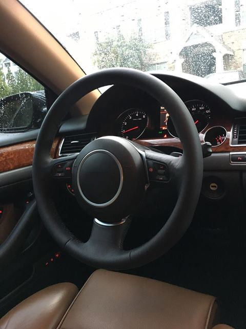 2003-12 Audi S3 steering wheel cover - 3-spoke 2011-12