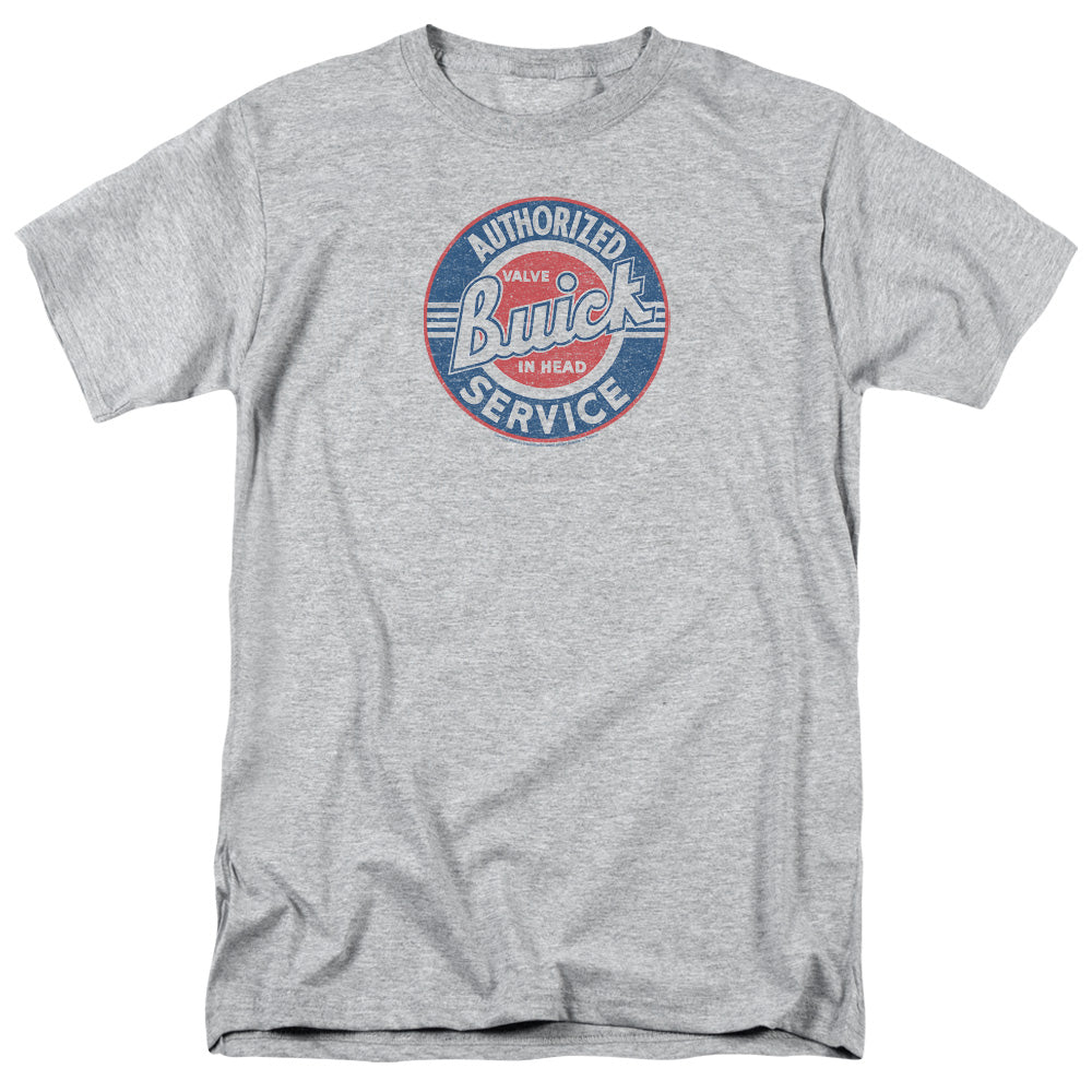Buick Authorized Service Adult Regular Fit Short Sleeve Tee Athletic Heather