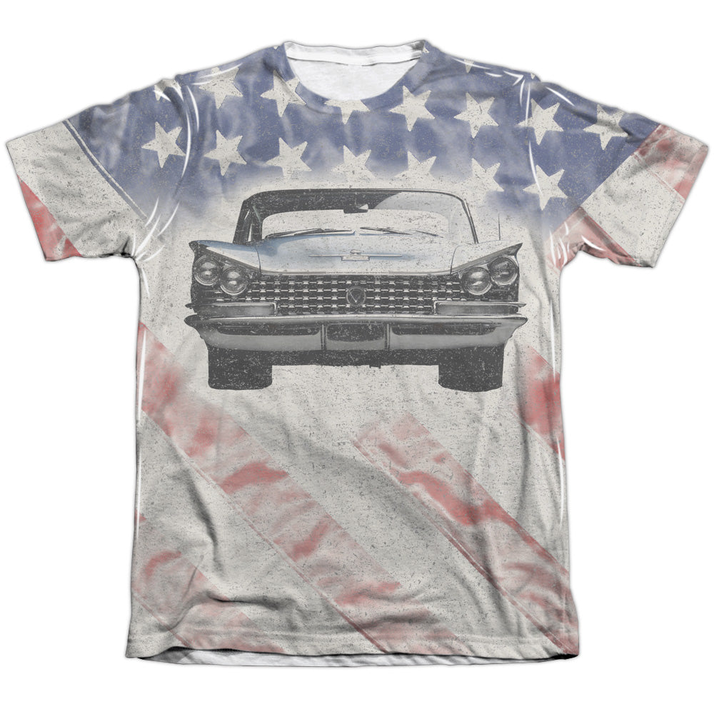 Buick 1959 Electra Flag Adult Regular Fit Short Sleeve 65/35 Poly/Cotton White