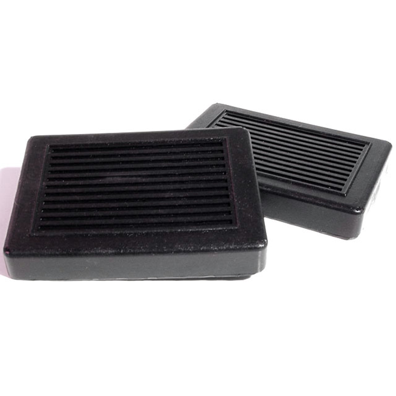 Cb 21 Clutch And Brake Pedal Pads 3" Wide X 3-7/8" Long Pair Auburn Model 115 1928-1929, Model 12-160 1932, Model 12-160A 1932, Model 12-161 1933