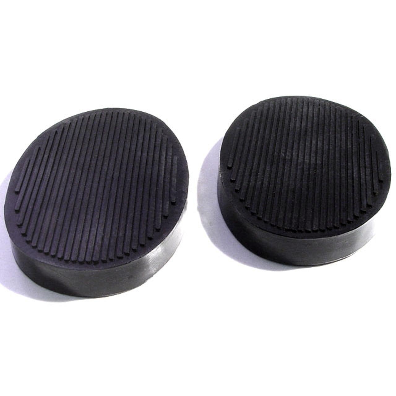 Cb 26 Clutch And Brake Pedal Pads 2-5/8" Wide X 3-3/4" Long Chrysler Airflow 1934-1937, Airstream Deluxe Series C-8 1936