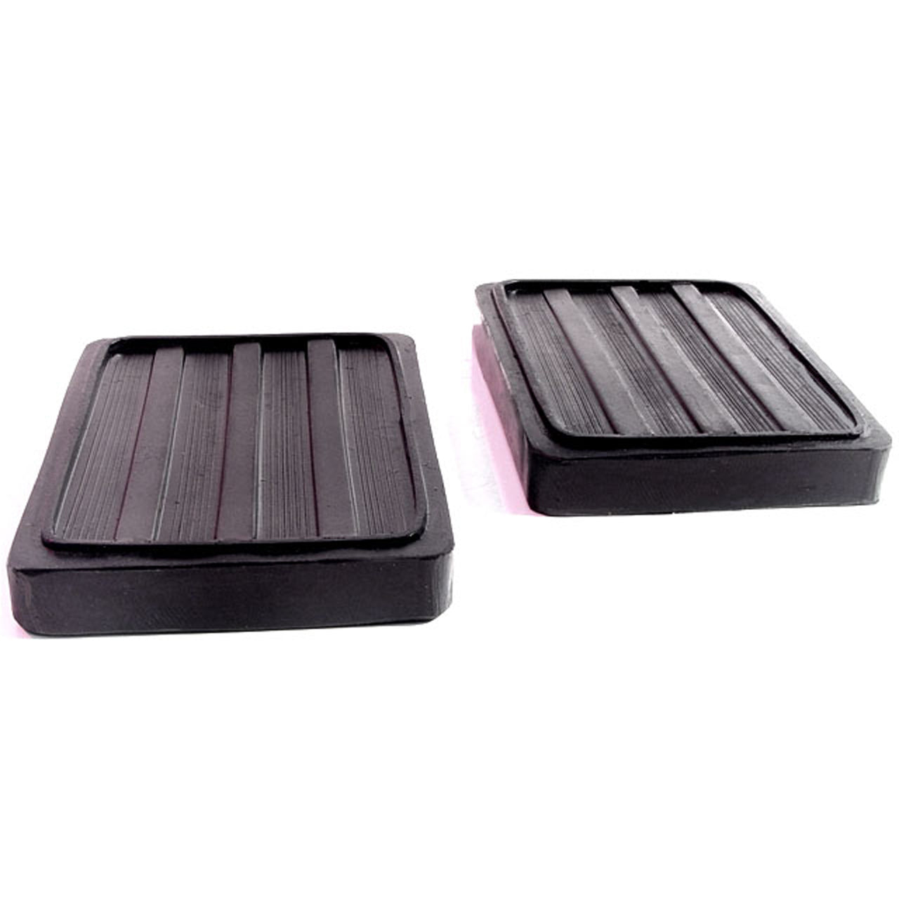 Cb 27 Clutch And Brake Pedal Pads 3" Wide X 3-7/8" Long Pair Chrysler Crown Imperial 1940-1949, Imperial 1926-1975, Imperial Airflow 1936