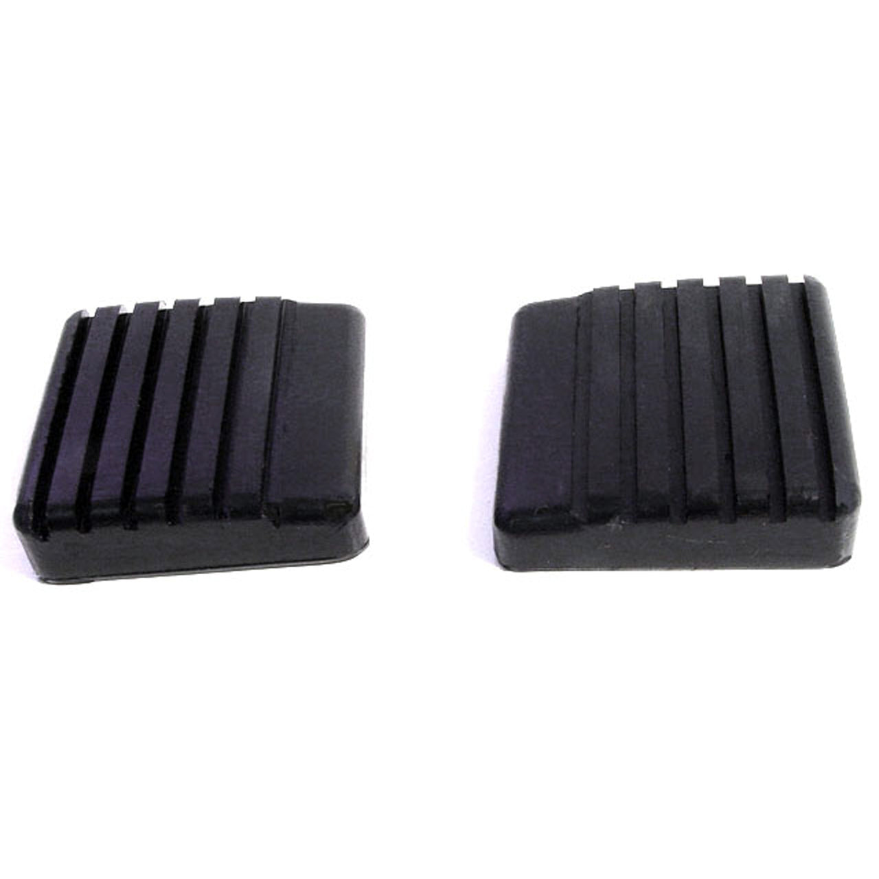 Cb 61-B Clutch And Brake Pedal Pads Pair Jeep 475 1956, 6-226 1956-1960, Cherokee 1977, Cj3 1959-1966, Cj5 1959-1978, Cj6 1959-1975
