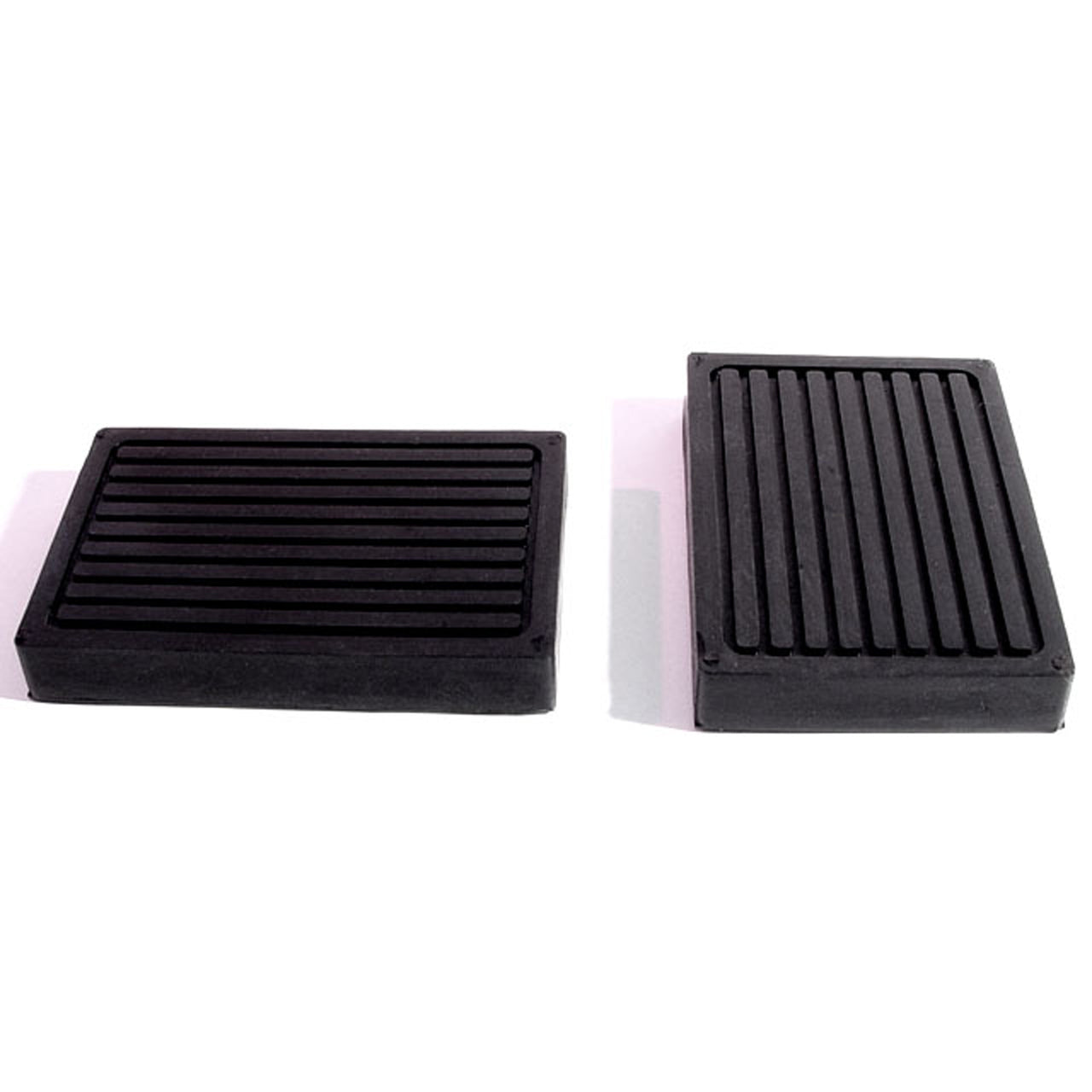Cb 89 Clutch And Brake Pedal Pads 2-1/8" Wide X 3-1/4" Long Frazer Manhattan 1951, Standard F51 1951