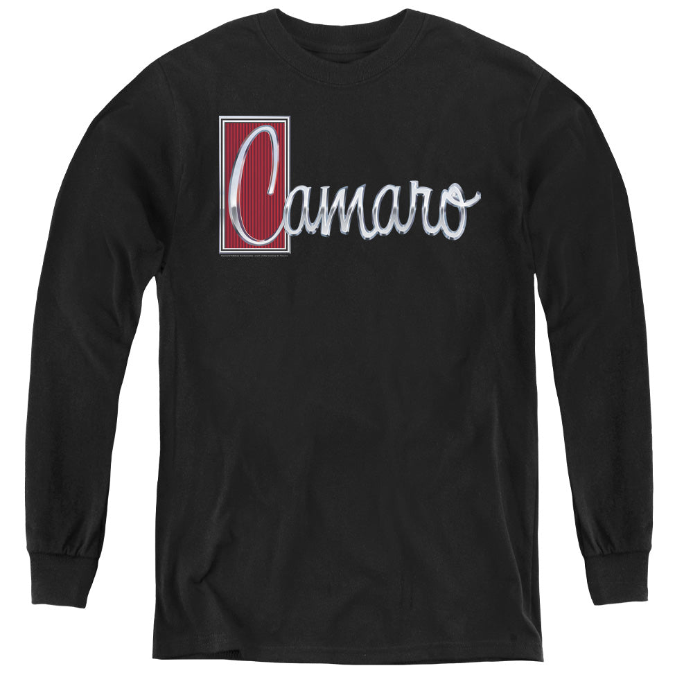 Chevrolet Camaro Script-L/S Youth-Black