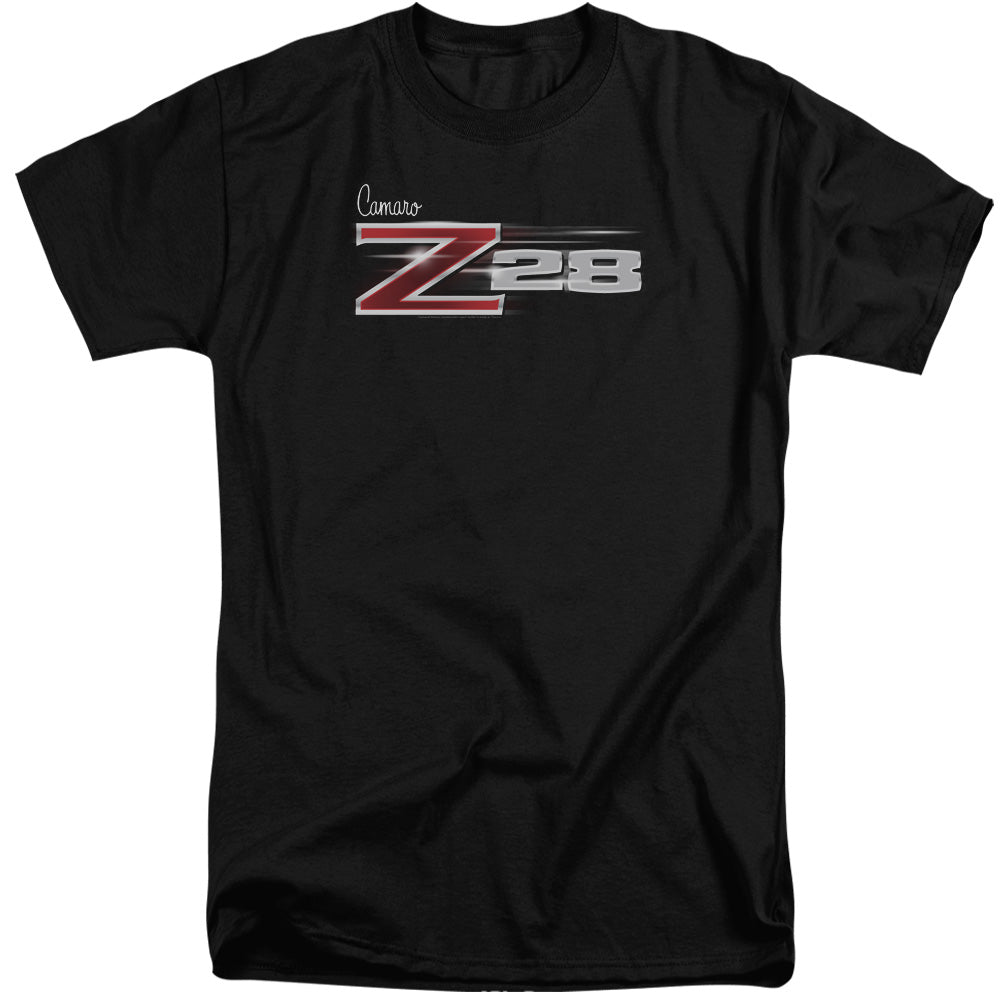 Chevrolet Camaro Z28 Logo-Adult Short Sleeve- Black