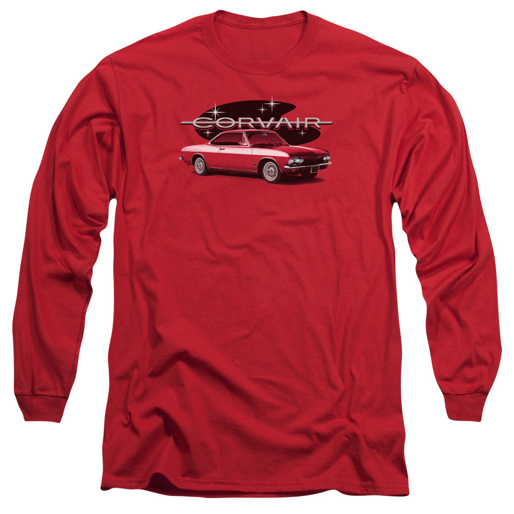 1965 Chevrolet Corvair Mona Spyda Coupe-Adult Long Sleeve-Red