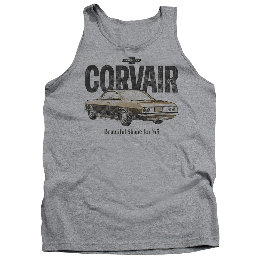 Chevrolet Retro Corvair-Adult Tank Top-Athletic Heather