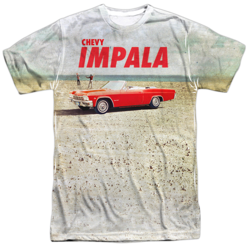 Chevrolet Beach Impala-Adult Regular Fit Short Sleeve Polyester