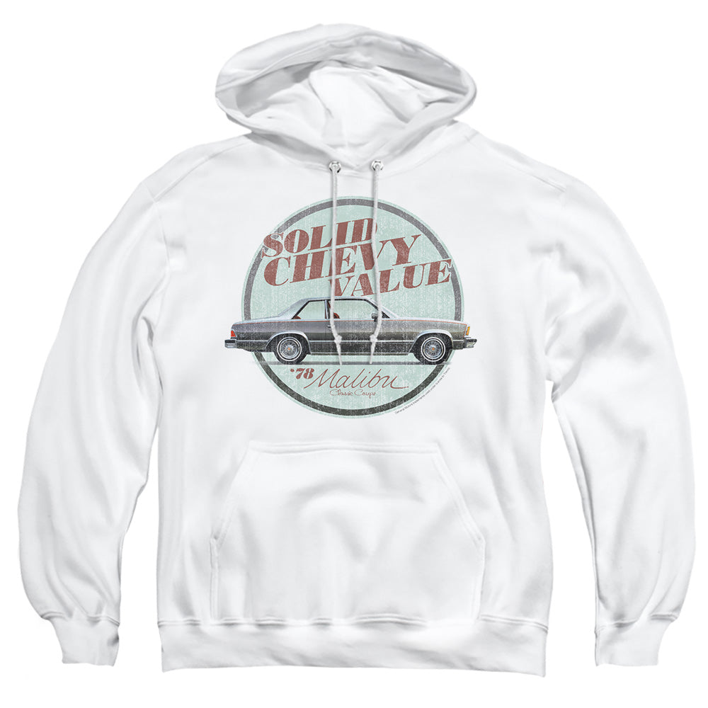 Chevrolet Do The Bu-Adult Pullover Hoodie-White